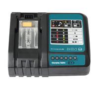 QUPERR Replacement for Makita Charger DC-18RC, 14.4V-18V Li-ion 3A Fast Charging With LED light display, Fits BL1830 BL1840 BL1850 BL1860 BL1850B BL1860B LXT Battery