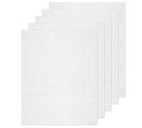 QUR 10PCS Mesh Plastic Canvas Sheets 19.6x13 Inch for Embroidery Crafting, Acrylic Yarn Crafting, Knit and Crochet Projects