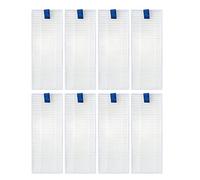 QUR 8 Pcs White Replacement Kit Vacuum Accessories Hepa Filter for Dynaking R7