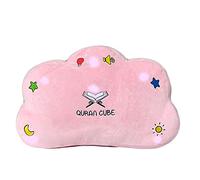 Qur’an Cube® Quran Pillow - Dua Kalima Surah - Best Gift For Kids & Family Learning Quran - Full Quran Dusa From Early Ade - Durood Sharif, Kalima English Dua (Pink)