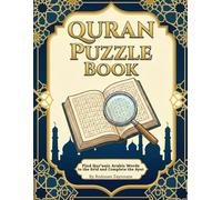Qur’an Puzzle Book: Find Qur’anic Arabic Words in the Grid and Complete the Ayat