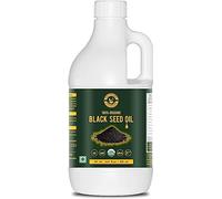 QURA Cold-Pressed Organic Black Seed/Nigella Sativa/Kalonji Seeds Oil (1000ml), USDA Organic, Virgin Grade, No GMO, and Untreated Edible Oil.