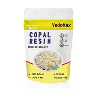 QURA Copal Resin | Chandra Ras | White Copal Resin - 400 gm