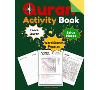 Quran Activity Book: quran trace/ quran word search puzzles/ quran Ayat Mazes/ Fill in the Blanks