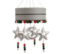 Qur'an Baby Cot Islamic Mobile, Palestine, Black and White Contrast for Visual Development- Full Quran, 99 Names of Allah, Adhaan, Soothing Nasheeds, Remote Control, Rechargeble, USB