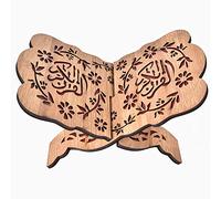 Quran Holder, 29.2cm Wooden Book Stand Holder Koran Holy Book Stand Holder Bookshelf Holder for Home Office, Quran Folding Stand Quran Holy Book Holder for Display Reading, Quran Book Holder