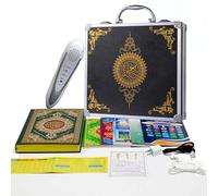 Quran Pen Reader Upgraded 32G, Digital Talking Reader Pen with Quran Book Read Pen with Arabic English Translation and Reciters Multilingual Pray Islamic Muslims Ramadan Gift for Kids Adults