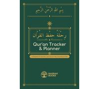 Qur'an Tracker & Planner: A Student & Teacher Journal for the Journey of Hifz (Green)