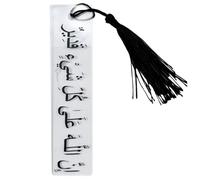 Quran Vibrant Acrylic Bookmarks Perfect As Decorative Bookmarks for Students Professionals Study Accessories Set