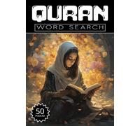Quran Word Search: 50 Muslim Puzzles, Word Find, Vocabulary Activity Book for Kids, Adults and Seniors, 50 pages