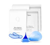 Qure Micro-Infusion Anti Wrinkle Patches for Smile Line, Frown lines, Under Eye Bags, Puffiness, Crow's Feet - Retinol, Caffeine, Niacinamide & Peptides - Dissolvable for Overnight Use - 16 Pairs