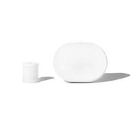 Qure Skincare White Shower Filter - Proven to Boost Skin & Scalp Hydration in 8 Weeks - Removes 99% Chlorine & Heavy Metals - Reduces Build-Up, Balances pH - Softer Skin & Hair
