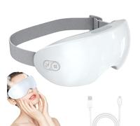Qurevia- Steam Therapy Mask, 2025 New Qurevia Eye Steamer - Relieve Dryness in 5 Minutes, Eyerelis Steam Therapy Mask, 360° Smart Hot Coldfit to Eyes, Improve Visual Clarity and Reduce Fatigue