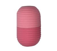 Qurygin 6.2x11.5cm Face Ice Mold, Facial Cooling Roller Massage, Silicone Beauty Facial Rollers, Leak Proof Ice Face Roller For Puffiness, Cold Ice Cup Molds Massage Tool