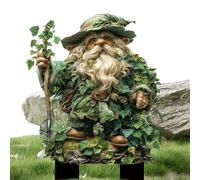 Qurygin Acrylic Garden Stake, Weather-Resistant Fairy Garden Stakes Flat Decor, Tree Man Fairy Statue Acrylic Stake, Fairytale Upgrade Tree Man Statue Ornaments For Lawn Patio Countyard