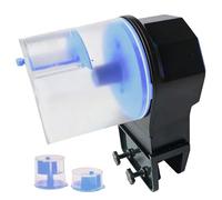 Qurygin Auto Fish Feeder - Battery Powered Timer,Smart Fish Tank Vacation Feeder,for Betta Turtle Shrimp Aquarium Pond Vacation Weekend Home School Pet Store