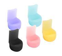 Qurygin Bass Thumb Rest, Clarinet Thumb Rest - Silicone Thumb Rest for Clarinet with Tail | Comfortable Colorful Oboe, Soft Silicone Stand for Most Clarinets