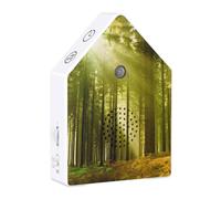 Qurygin Bird Chirping Sound Box,Relaxing Music with Timer - Sensor Birds Chirping Sound Machine,for Bedroom Bathroom Beauty Salon Tea Room Meditation Travel