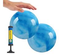 Qurygin Bouncing Ball,9inch Inflatable Large Toy with Air Pump,Bounce Ball - for Birthday Classroom Prizes Exercise Fitness Outdoor Playground Sports School Holiday