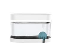 Qurygin Cat Bowls for Indoor Cats - 2 in 1 Cat Bowls for Indoor Cats - Pet Drinking Fountain with Pet Food Bowl for Dog Puppy Kitten