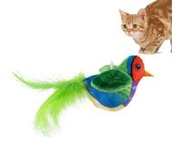 Qurygin Chirping Cat Toy - Chirping Flapping Wings Cute | Automatic Cat Toy,for Mental Stimulation Physical Exercise Boredom Relief Indoor Outdoor Home Apartment Birthday Christmas Easter