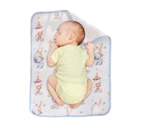 Qurygin Crib Mattress Pad,Toddler Bed Sheets - Leak-Proof Washable Bassinet Mat Pee Protection for Nursery Setup Potty Training Travel Overnight Protection