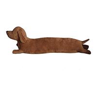 Qurygin Dachshund Plush Pillow - 55/70/110cm Dog Plush Cushion, Animal Plush, Realistic Plush Cushion, Long Dachshund Plush Pillow, Brown Dog Body Pillow