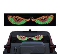 Qurygin Demon Eye LED Light,Dynamic Cool LED Headlight - Flexible Windshield Eyes, Front & Back Windshield Light for Auto, Vehicle, Truck Enhancement