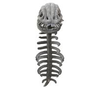 Qurygin Dinosaur Skeleton Costume, 3D Wearable Realistic Skeleton Dinosaur Costume, Fun Short Furry Skull, Dinosaurs Skeletons Plush Costumes For Kid Adult Halloween Cosplay