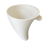 Qurygin Flour Funnel For Kitchen Mixer, 12x13.6x10.5cm Flour Funnel- Stand Mixer Attachment, Anti-Splash Baking Tool Stand Mixers, Cooking Utensils For Dining Making Bakers Chefs Dough Mixing Batter