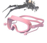 Qurygin Goggles for Swimming, Wide View Swim Eyewear, Anti-Fog Adult Swimming Goggles, Silicone Glasses for Men Women Youth