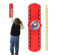 Qurygin High Jump Counter Wall, Boys Height Trackers Wall Height Adjustment, Kids Reaction Jump Counter for Training Bounce and Promoting Height Growth