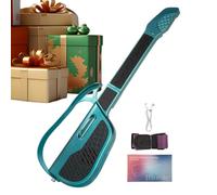 Qurygin Kids Guitar Toy - Stringless Smart Guitar - Foldable Musical Instrument for Beginner Birthday Home Travel Music Education Group Play Classroom Activities Family Party School