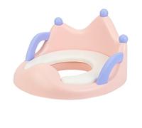 Qurygin Kids Toilet Seat,Comfortable Non-Slip Kids Toilet Seat with Handles - Potty Training with Backrest, Waterproof Portable Trainer for Boys Girls Children