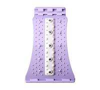 Qurygin Lumbar Back Stretcher | 4 Level Adjustable Spine Massager,Back Stretching Board - for Women Men Athletes Players Beginners Professionals Fitness Enthusiasts Drivers Home Apartment Gym