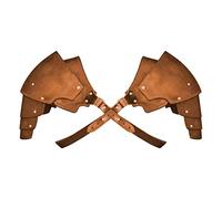 Qurygin Medieval Shoulder Ar-mor Men Men Shoulder Ar-mor Costume Retro Medieval Knight Pauldron For LARP/Cosplay Costume Accessories