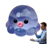 Qurygin Octopus Fidget Toy, 6x6x6cm Squeeze Octopus Stress Toy, Fidget Toys Octopuss, Stress Relief Balls, Soft Calming Ball For Student Prizes Mental Health Travel School Classroom Adults Home