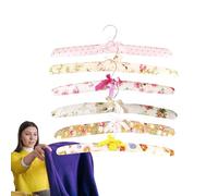Qurygin Padded Hangers for Women Clothing - Foam Bridesmaid Hangers,Padded Clothing Hangers for Women's Clothing, Coat Hangers, Bride Hanger for Wedding Dress
