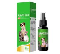 Qurygin Pet Forbidden Spray - Pet Training Spray Calming Spray,50ml Pet Behavior Corrector Spray, Safe Sedative Calming Liquid, Stress Relief Behavior Calming Aids