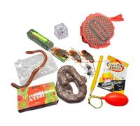 Qurygin Prank Kit, Joke Box Of Tricks, Prank Set For Men Friends Tricks, Pranks Pack And Joke Toys Box Set, April Fools Toys, Included Whoopee Cushion, Fake Poo, Fake Roaches For Gatherings