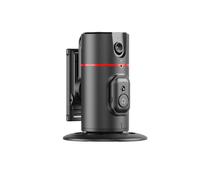 Qurygin Rotating Phone Stand For Recording - Auto-Face Tracker Mobile Phone Gimbal, 360° Rotating Smart Tr-acking Phone Holder For Content Creation And Streaming. No APP Needed For Desk, Home, Studio