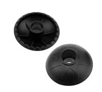 Qurygin Trekking Poles Baskets | 2X Round Snow Ski Mud Basket - Tips Protector, Hiking Pole Tips, Walking Stick Replacement Accessory for Hiking