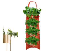 Qurygin Upside Down Strawberry Planter Bags - Muti Holes Vertical Garden Bag, Hanging Tomato Upside Down, Non-woven Fabric Garden Hanging Tomato Strawberry Grow Bag For Chili Fruit