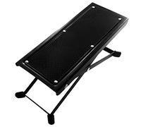 Qusedwey 1 Piece Guitar Foot Stool Guitar Pedal Guitar Rest Step Footstool Foldable Black