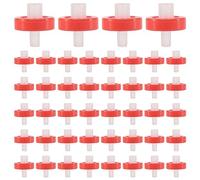 Qusedwey 100 PCS Syringe Filter PTFE, Syringe Lab Filter 13mm Membrane Diameter, 0.22μM Pore Size, HPLC