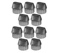 Qusedwey 10PCS Dust Cap Shielding Signal Audio Cable Protective Cover for Balance XLR, DPF to XLR