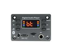Qusedwey 12V MP3 Player Decoder Board Bluetooth 5.0 Car FM Radio Module TF USB 6.5mm WMA Player Decoder