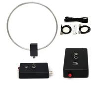 Qusedwey 1Set GA-800 Active Loop Antenna 10KHz-159MHz HF Antenna with Portable Design for Radios