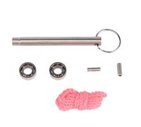 Qusedwey 2 Bearings Kit, Included Unresponsive KK Bearing,Stainless Steel Axle, Bearing Remover Tool,Yoyo String
