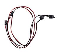 Qusedwey 2 Pack 2 Pin SW PC Power Cable on/off Push Button ATX Computer Switch Wire 45cm